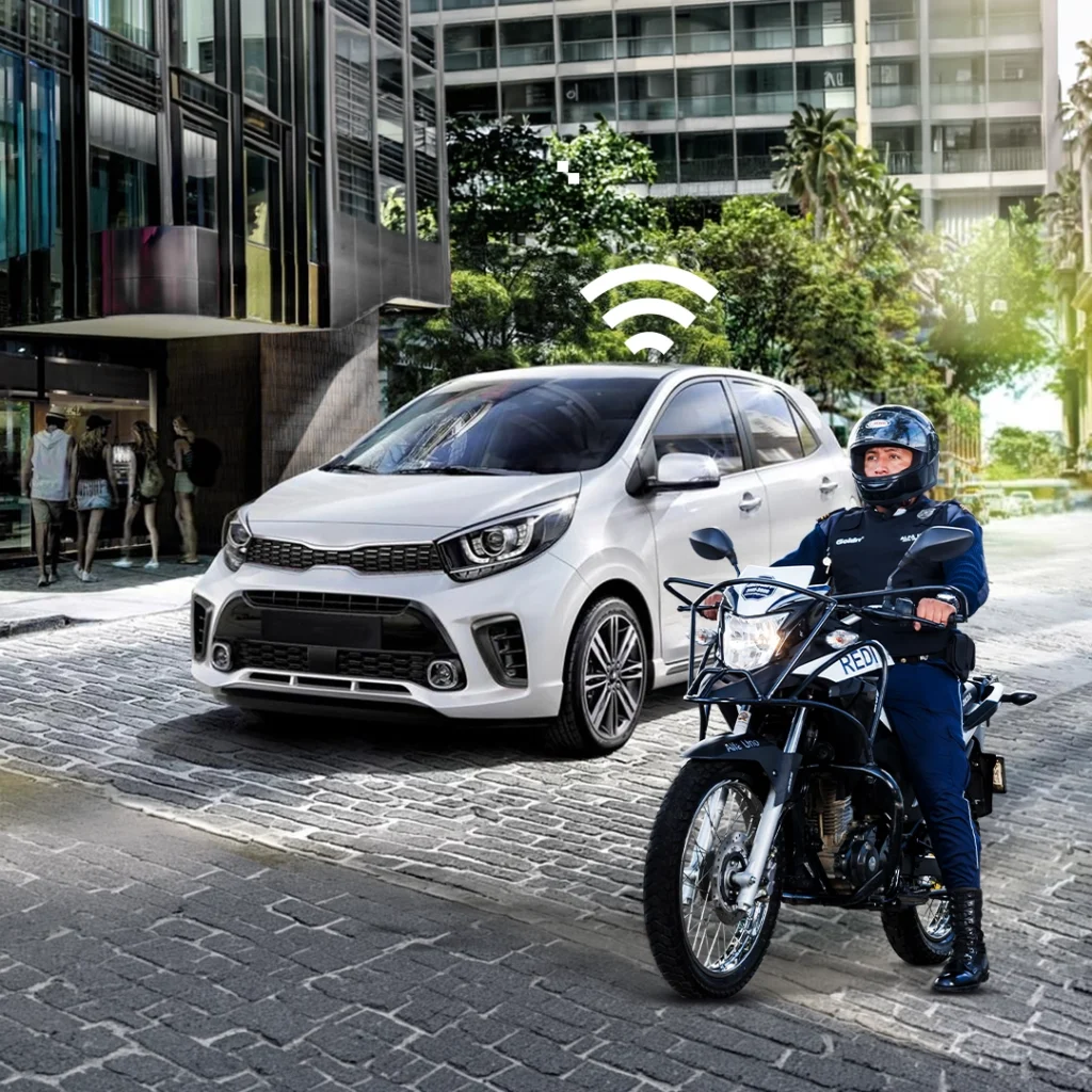 GPS rendimiento vehicular protegido