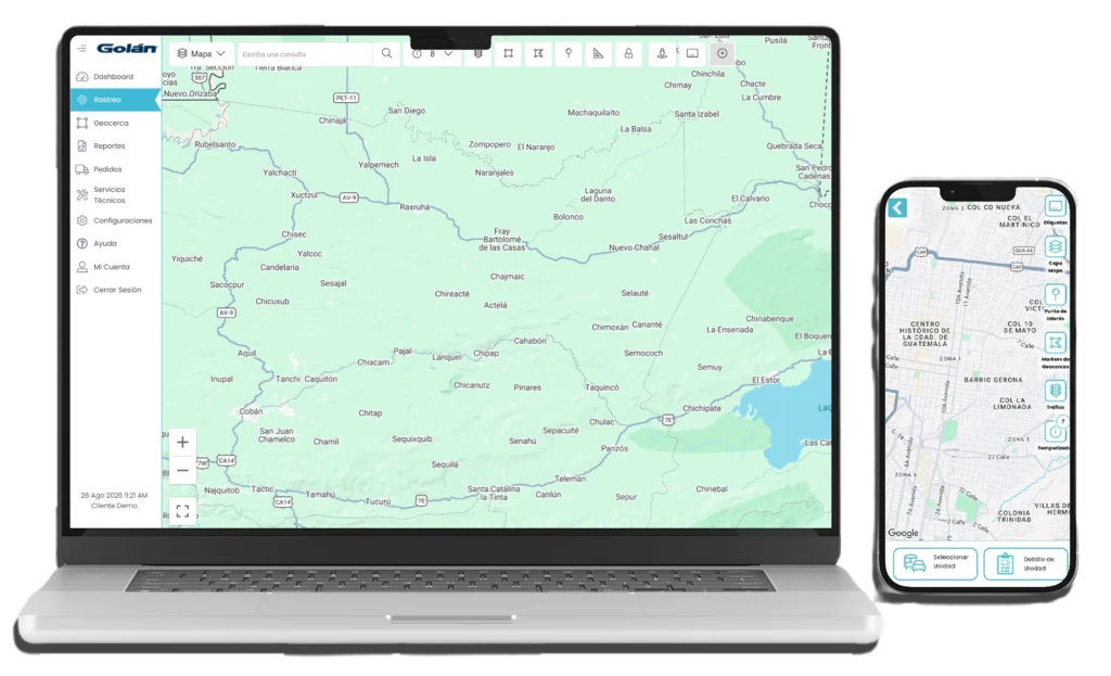 GPS para Negocio 11 app movil laptop 1
